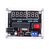 ZEYUAN 10MHz周波数計DIYキット周波数カウンターAVR周波数シェルカウンターシンメトリー周波数測定0.000 001Hz分解能
