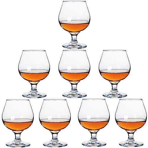 Image of Snifters Shot Glasses Set of 8 Cognac Glasses | Port Wine Glasses | Liqueur (50ml | 1.75 floz)