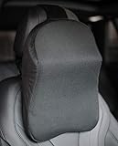 Sojoy Premium Memory Foam Cushion Car Neck Pillow (Classic Black) (19x15x4)