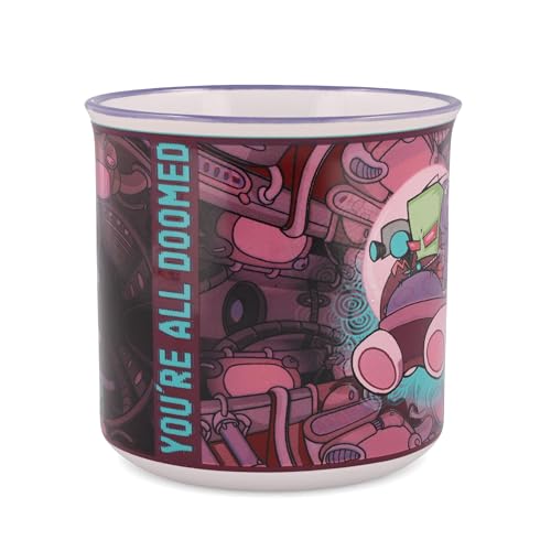 Mug de cerámica Silver Buffalo Invader Zim 20 onzas miniatura 3