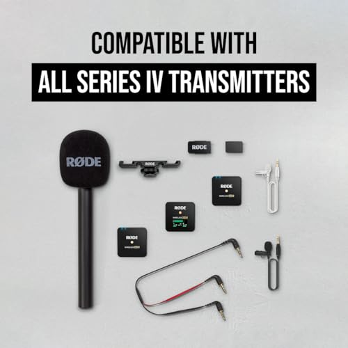 Image of Rode Wireless PRO Compact Wireless Microphone System with 2 Lavalier Microphones, Timecode and On-Board Recording Bundle with RODE Interview GO Handheld Adaptor for Wireless GO