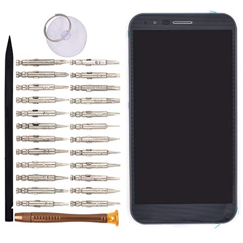 Image of LCD Digitizer Assembly with Front Housing for LG Stylo 3 Plus(Stripe)