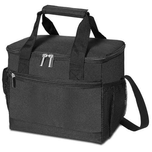 Ainiv 8L Bolsa Térmica, Nevera Portatil, Termo Comida Caliente Loncheras de Trabajo Impermeable con Correa para el Hombro Bolsa de Picnic Plegable para Picnics, Camping, Playa, Viajes y Barbacoas
