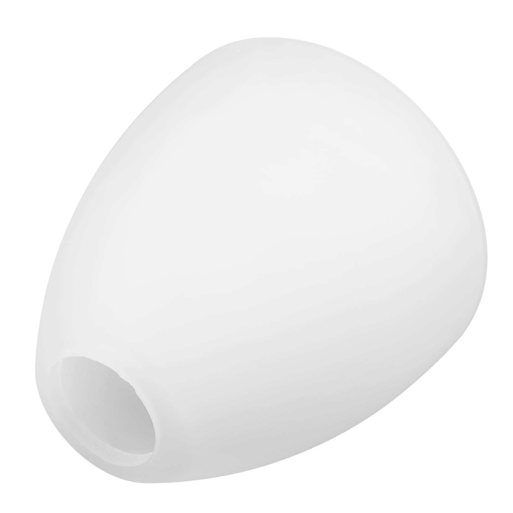 DOITOOL Pantalla de reemplazo de vidrio E27 con diámetro de orificio de 4,2 cm para techos y luces colgantes cubierta de vidrio con dispersión de luz suave para dormitorio y sala de estar