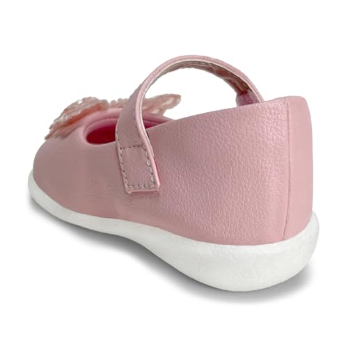 Image of KazarMax Baby Girls Lightweight | Casual Ballet Flat Ballerina 9 Month to 48 Month