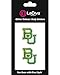 Baylor University BU Sticker 2-pack