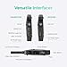 Accsoon CineView Master 4K Wireless Video Transmission System HDMI SDI Transmitter Receiver 4K60 Tri-Band 25ms Latency 8202 ft Range 1 Wired+4 App Monitoring, Pair CineView SE 4K/M7 Pro