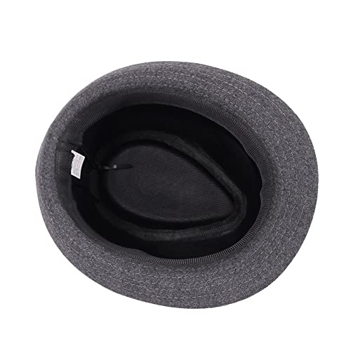 Sombrero Fedora Trilby Unisex Clásico Corto miniatura 5
