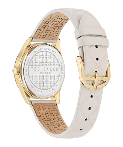Ted Baker Damen Analog Quarz Uhr mit Leder Armband BKPCLS5039I – Bild 4