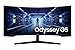 Samsung 34" Gaming Monitor G5 Odyssey Curved Ultra Wide QHD (3,440 x 1,440) 165Hz Refresh Rate 1Ms Response Time, FreeSync Premium LC34G55TWWMXUE