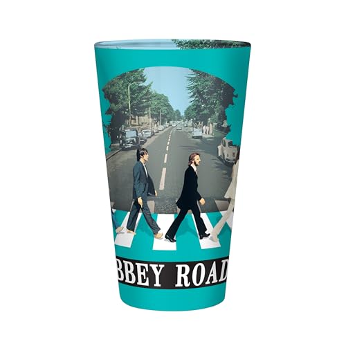 ABYstyle – THE BEATLES Verre XXL 400 ml Abbey Road - Les Beatles, Paul McCartney, John Lennon, RIngo Starr, George Harrison ABYstyle - THE BEATLES Verre XXL 400 ml Abbey Road
