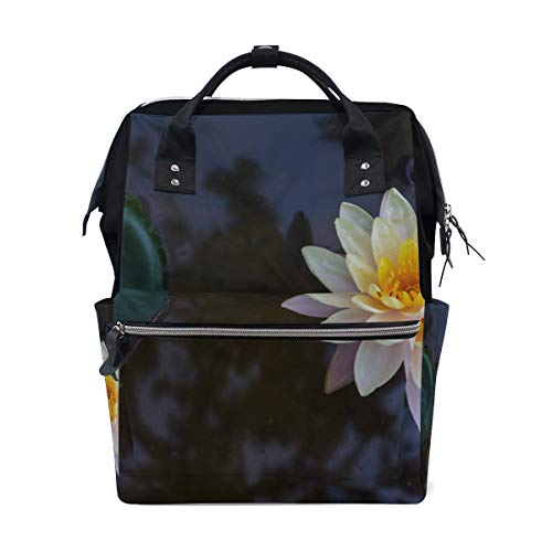Seerose Schönheit Reine Elegante Große Kapazität Wickeltaschen Mama Rucksack Multi Funktionen Windel Pflege Tasche Tote Handtasche Für Kinder