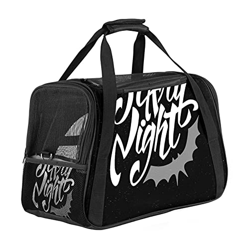 Sac de transport portable avec côtés doux imprimé effrayant - 2