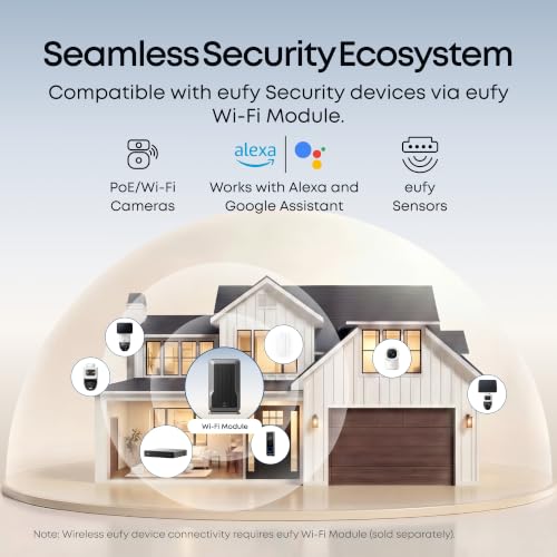 eufy NVR System E50 4-Cam Kit 4K Dual-Lens Bullet-PTZ 2TB HDD 24/7 Recording Color Night Vision - image 9