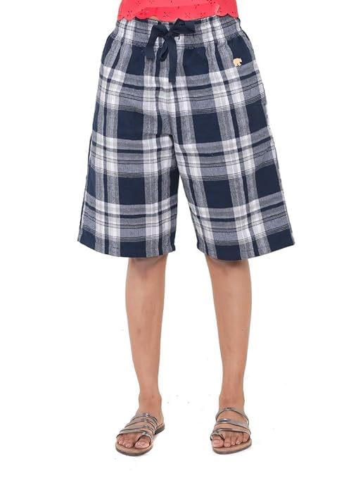 twist Twist99 Mens Multicolor Checked Cotton Shorts-picture-33