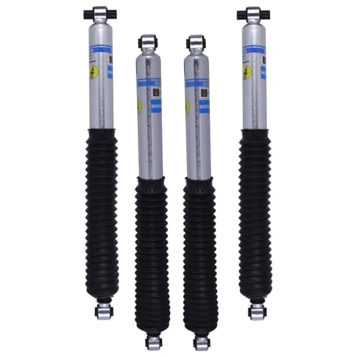 TrendsAuto Set of 5100 Series Front & Rear Monotube Shocks fits 2020 2024 Gladiator Rubicon V6 3.6L Engine Left Hand Drive Models Only with 0-1
