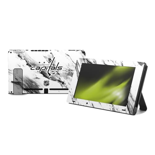 Washington Capitals skin vinyle premium pour Nintendo Switch édition marbre Head Case Designs