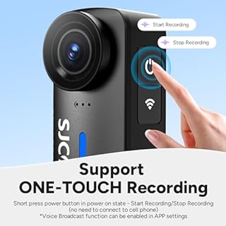 SJCAM C110+,4K POV Pocket Action Camera,64GB 170°FOV, 6-Axis Stabilization,Mini Body Cam,Waterproof,Wearable, Portable POV,Built-in Spkr & Mic for Vlogging, with Helmet Mount Kits,Black