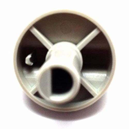 BBQ Grill Knob Plastic Control Knob Replacement 1.6 Inch Dia Compatible with Most Weber and Kenmore Grills BCP00120