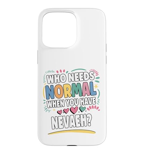 NEVAEH Personalized Name Funny Cute Custom NEVAEH Name �X�}�z�P�[�X iPhone 15 Pro Max �p