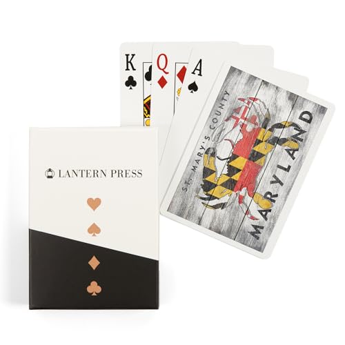 Baraja de Póker Lantern Press 52 Cartas St. Mary's County