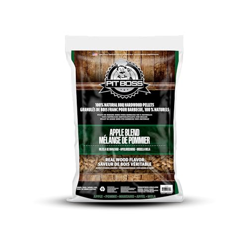 Pellets Pit Boss Saveur Pommier Apple - Sac de 9kg, Bois