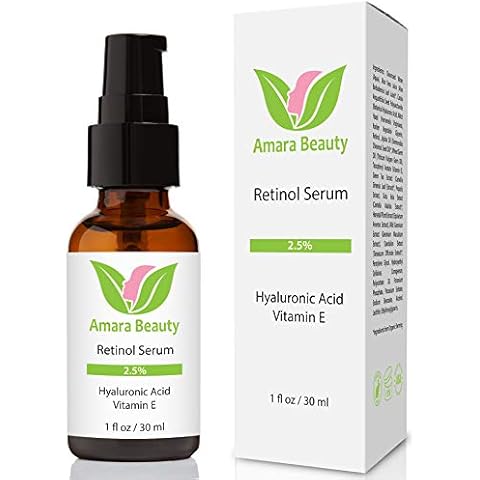 Retinol Serum 2.5% with Hyaluronic Acid & Vitamin E - 30 ml Cover