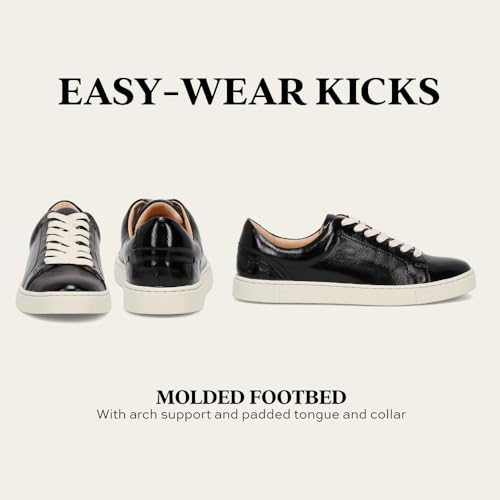 Image of Frye Ivy Low Lace Sneakers for Women - Removable Footbed Shoes - Leather Womens Casual Shoes - Crafted from Soft, Vintage Italian Leather with Removable Molded Footbed