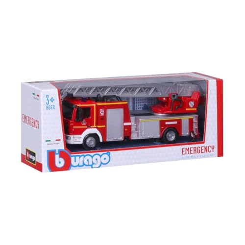 Camión de Bomberos Mercedes ATEGO MAGIRUS DLK Escala 1:50 miniatura 6