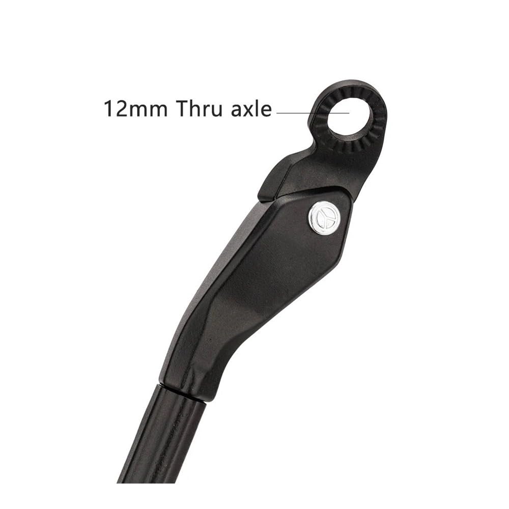 Ständer Motorradständer Fahrradständer, Verstellbare Fahrradunterstützung, Leichter Parkständer, Steckachse, Fahrradständer Für 12 Mm Achsrahmen Auto & Motorrad