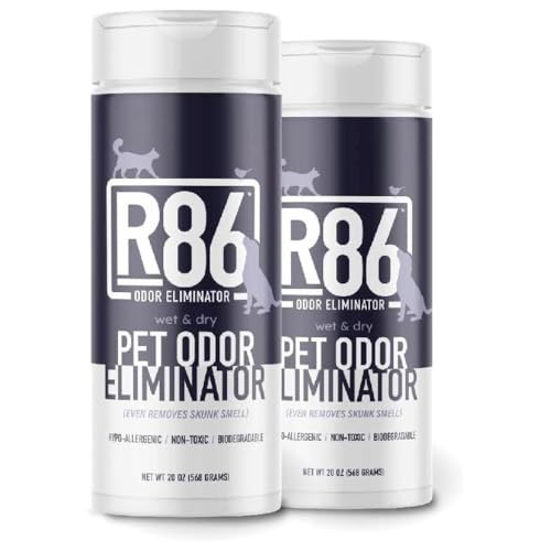 R86 Pet Odor Eliminator, Removes Odor from Litter Boxes, Carpet, and Hard Surfaces, Even Removes...
