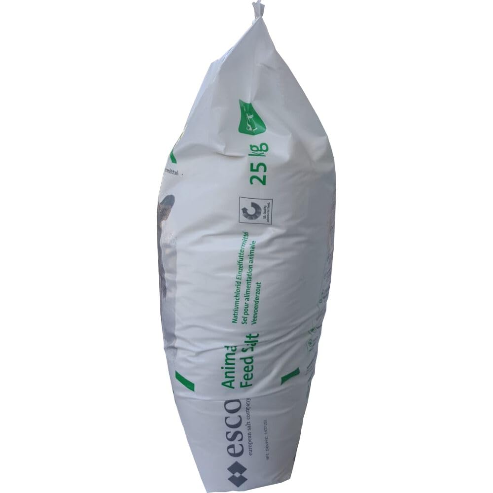 K+S Esco Viehsalz fein 10x25kg Rinder Pferde Schafe Ziegen Wild Salz Streusalz