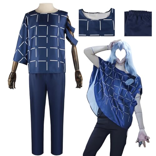 Women Men Cosplay Costume Outfit Uniform Suit Halloween Full Set (A, L)
