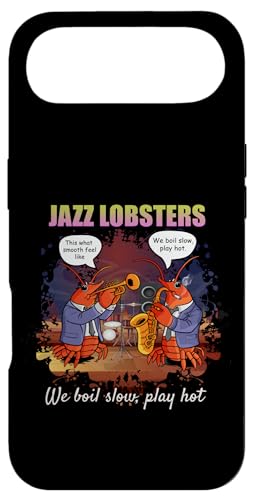 Funny Jazz Music Lover Men Ironic Saxophone ���u�X�^�[ �X�}�z�P�[�X iPhone Air �p