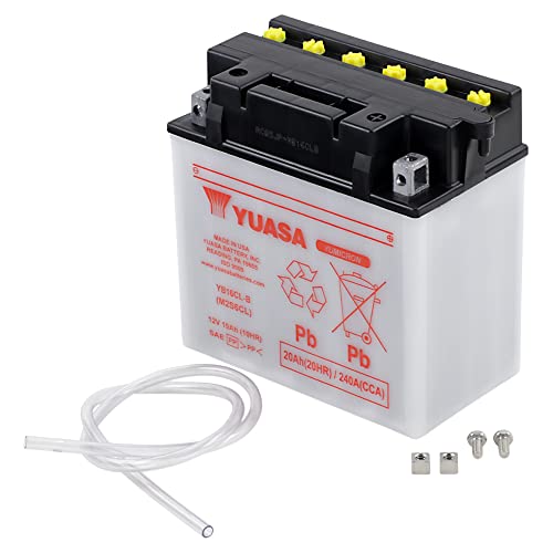 Yuasa Yumicron 12V Battery - Yb16Cl-B/Black #TOP24