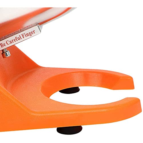 zhicheng shop Elektrischer Eisbrecher DREI Klingen Schneekegelhersteller Edelstahl Rasierte Eismaschine 220 lbs/h Heim… – Bild 6