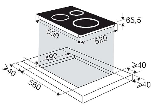 Brandt BPI6360B - vue 6