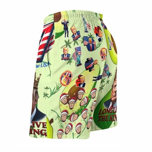 Trump Men's Swimming Trunks Quick-Drying Sports Beach Pants with Pockets4