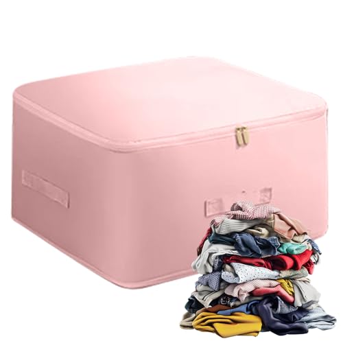 - Bolsa para edredón - Organizador de ropa de cama comprimible, ahorro de espacio para ropa para dormitorio o mudanza dormitorio armario cama camping universidad adultos