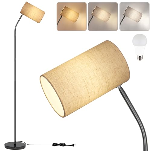 Ldeco Arc Floor Lamp for Living Room with 9W 3