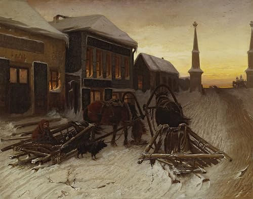 Peinture célèbree Vasili GriGorrevich Perov Poster Tableaux Graffiti Art Mural Moderne 60x90cm