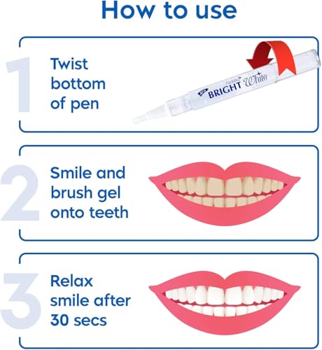 asavea teeth whitening pen-2 pens more than 20 uses effective painless no sensitivity travel friendly easy to use beautiful white smile natural mint flavor