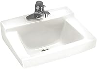 American Standard Declyn Lavatory Sink 4-Inch C Sealed Overflow White - Premium Bathroom Vessel Sink