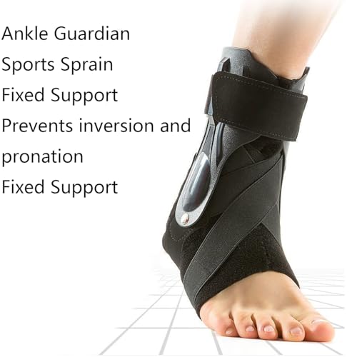Suweiyuanshiyi Ankle Brace, Ankle Stabilizer for Injury Recovery, Ankle Support Brace for Men & Women, Sprain, Joint Pain, Achilles, Tendon, Adjustable Ankle Lace-Up Support for Sports Protection - Image 3