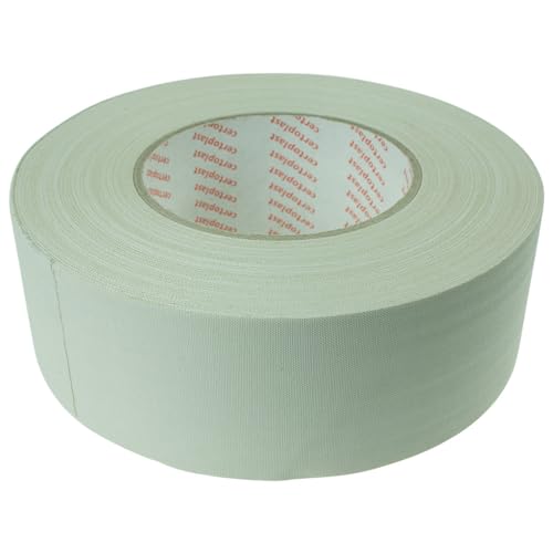 Dönges Certoplast Gewebeklebeband, weiß, 50 mm x 50 m (Befestigungsband Elektrikerpflaster Elektropflaster Klebeband Montageband Universalklebeband Universalklebeband.04651-00209-00 Gewebeband)