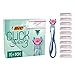 BIC Click 3 Soleil Sensitive Rasierer Damen, Nassrasierer mit 10 Wechselklingen mit je 3 Klingen, mit Aloe Vera & Vitamin E, aus recyceltem Material