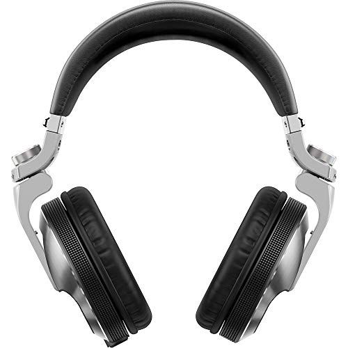 Pioneer Dj Hdj-X10-S - Closed-Back Circumaural Dj Headphones With 50Mm Drivers, With 5Hz-40Khz Frequency Range, Detachable Cable, And Carrying Case - Silver #TOP1