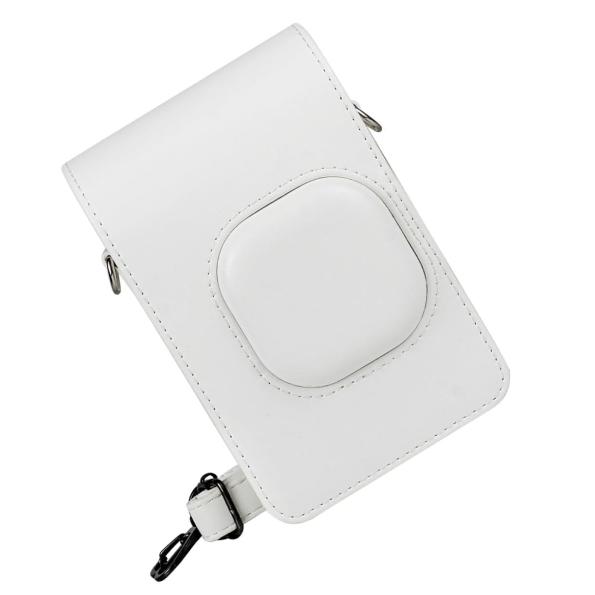 VILLCASE Pu Leather Camera Case for Mini Shoulder Pouch Adjustable Strap for Travel Outdoor