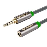 3.5mm Aux Headphone Extension Cable 25 Feet (7.6 Meters) 3.5mm Male to Female Stereo Audio Extension Cable 25ft (7.6M) for Car, Stereo, iPhone, Smartphone or any Audio Device ED84026