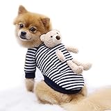 Dog Sweater Dog Sweaters for Small Medium Dogs with Pocket Bear Warm Small Dog Sweater Soft Puppy...